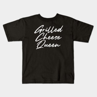 Grilled Cheese Queen Kids T-Shirt